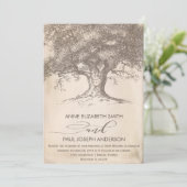 Einladung für alte Bäume (Stehend Vorderseite)