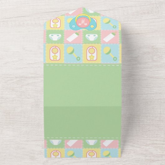 Einladung für Baby (Außenbereich)