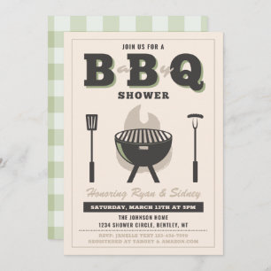 Einladung für Baby Q Dusche Baby Q Einladungen