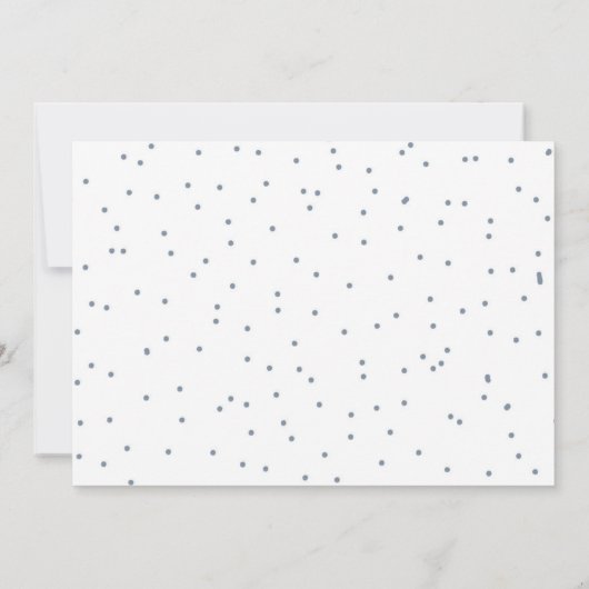 Einladung für Babydusche von Zugtieren | Zug (Rückseite)