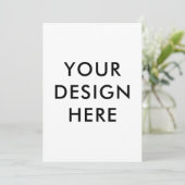 Einladung für benutzerdefinierte 12x18 (Stehend Vorderseite)