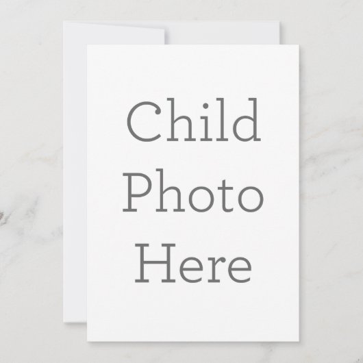 Einladung für benutzerdefiniertes Foto (Vorderseite)