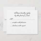 EINLADUNG FÜR DIE WÄSCHUNG VON Hydrangea (Rückseite)