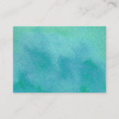 Einladung für ein Aquarellbuch (Rückseite)