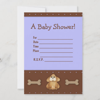 Einladung für eine Babydusche