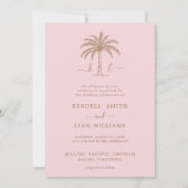 Einladung für eine benutzerdefinierte Monogram-Hoc (Vorderseite)