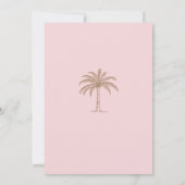 Einladung für eine benutzerdefinierte Monogram-Hoc (Rückseite)