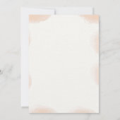 Einladung für eine neutrale Babydusche | Niedlich (Rückseite)