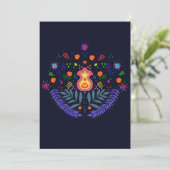 Einladung für El Día de Muertos (Stehend Vorderseite)