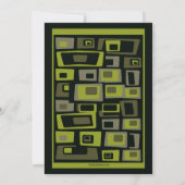 Einladung für Hens Night Junggeselinnen-Abschied (Rückseite)