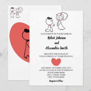 Einladung für Hochzeiten
