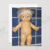 Einladung für Junge oder Mädchen mit individueller (Vorne/Hinten)