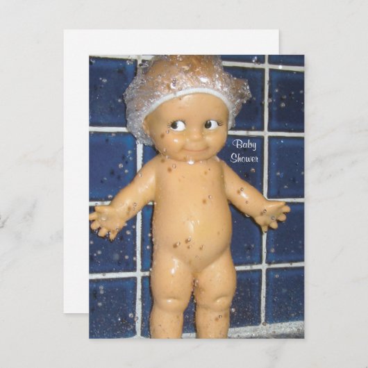 Einladung für Junge oder Mädchen mit individueller (Vorne/Hinten)