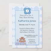 Einladung für Jungen (Vorderseite)