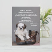 Einladung für Jungtiere (Stehend Vorderseite)