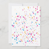 Einladung für Kinder zum Geburtstag (Rückseite)