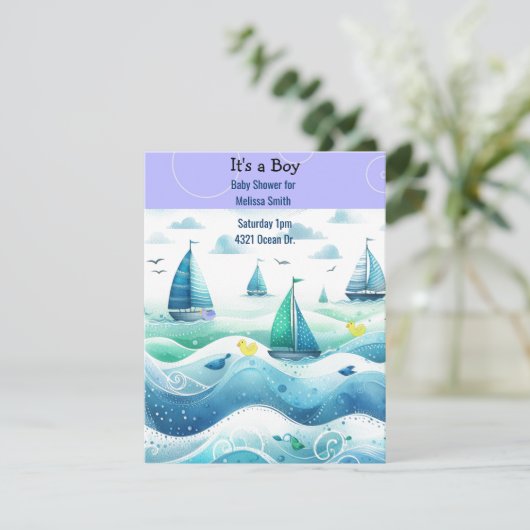 Einladung für Kinderspielgeräte (Stehend Vorderseite)