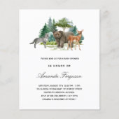 Einladung für Kleinbrunnenwaldtiere (Vorderseite)