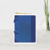 Einladung für kleine Vintage Hochzeiten (Rückseite)