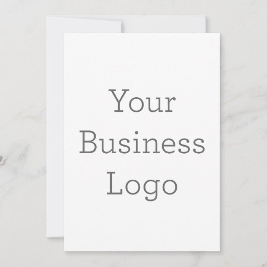 Einladung für kundenspezifische Firmenlogos (Vorderseite)