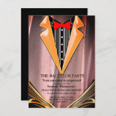 Einladung für Kupfer/Messing-Satin und Grafische B (Vorne/Hinten)