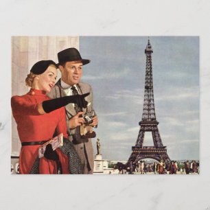 Einladung für Liebhaber von Paris