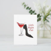 Einladung für Mädchen (Stehend Vorderseite)