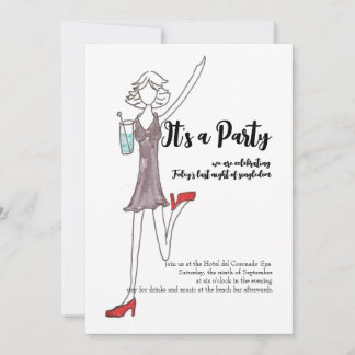 Einladung für Mädchen