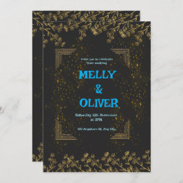 Einladung für maßgeschneiderte Hochzeiten