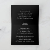 Einladung für maßgeschneiderte Hochzeiten (Innenseite)