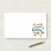 Einladung für Nachwuchswissenschaftler Post-it Klebezettel (Auf Schreibtisch)