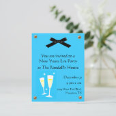 Einladung für neue Jahre (Stehend Vorderseite)