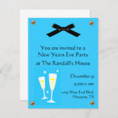 Einladung für neue Jahre (Vorne/Hinten)