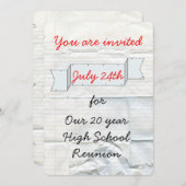 Einladung für Notebooks und Handschriften (Vorne/Hinten)