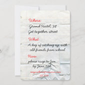 Einladung für Notebooks und Handschriften (Rückseite)