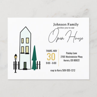 Einladung für Open House oder anderes