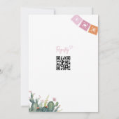 Einladung für Paare Dusche (Rückseite)