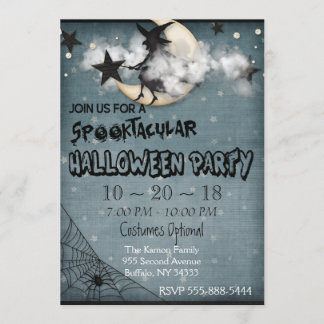 Einladung für Personalisiertes Halloween-Party