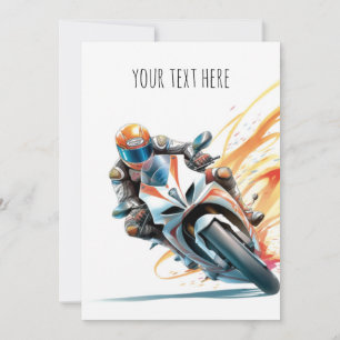 Einladung für Speedbike/Motorrad-Kinder