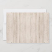 Einladung für Tribal Baby Shower (Rückseite)