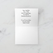 Einladung für Wildpferde (Innenseite)