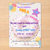 EINLADUNG GEBURTSTAG (Vorderseite)