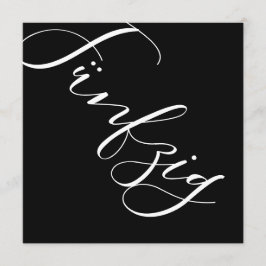 Einladung Geburtstag (inkl. Briefumschlag)