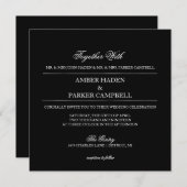 Einladung| Gemeinsam Einladung (Vorne/Hinten)