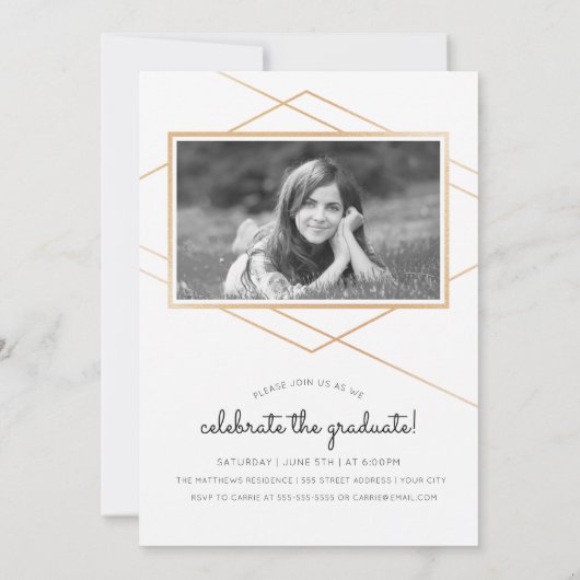 Einladung geometrischer Abschluss (Rückseite)