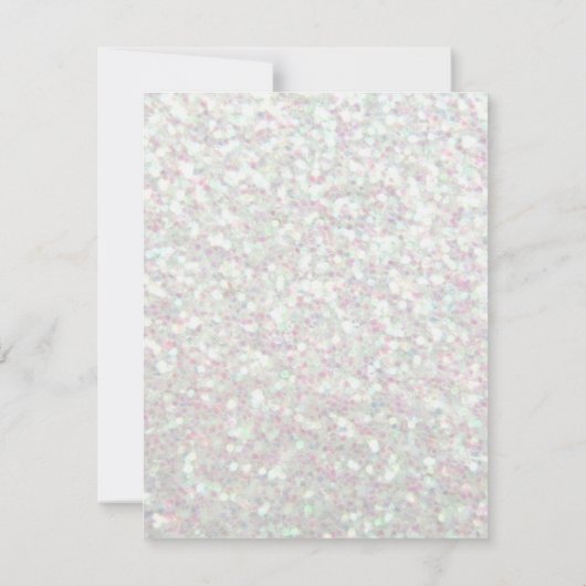 Einladung - Glit Fab Zukunft Frau Iridescent Brida (Rückseite)