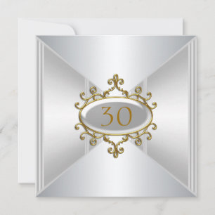 Einladung Gold Silber Geburtstag Jubiläum
