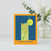 EINLADUNG GRAND ÖFFNUNG ~ GLÜCKSSTUNDE POSTCARD (Stehend Vorderseite)