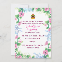 Einladung Grihapravesh