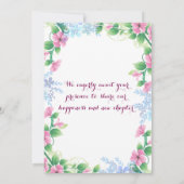 Einladung Grihapravesh (Rückseite)